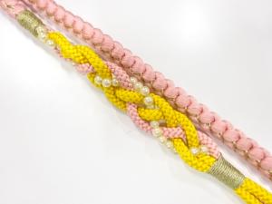 正絹　振袖用　手組帯締め